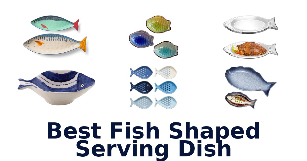 best fish shaped serving dish