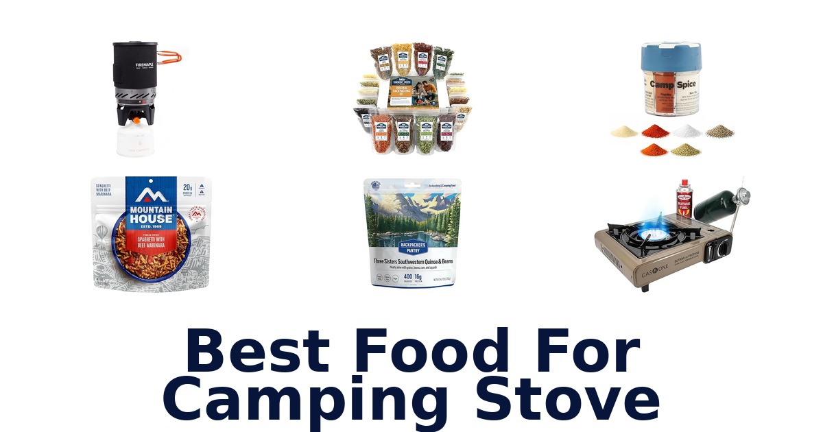 best food for camping stove