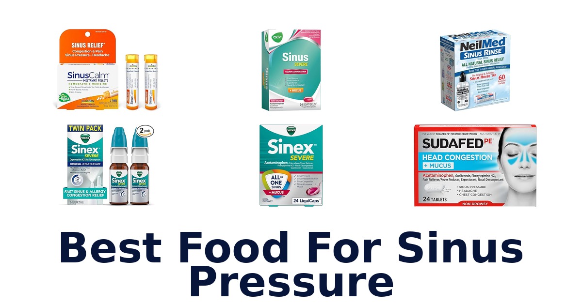 best food for sinus pressure