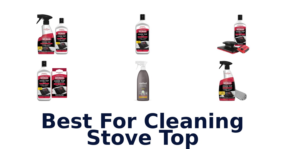 best for cleaning stove top