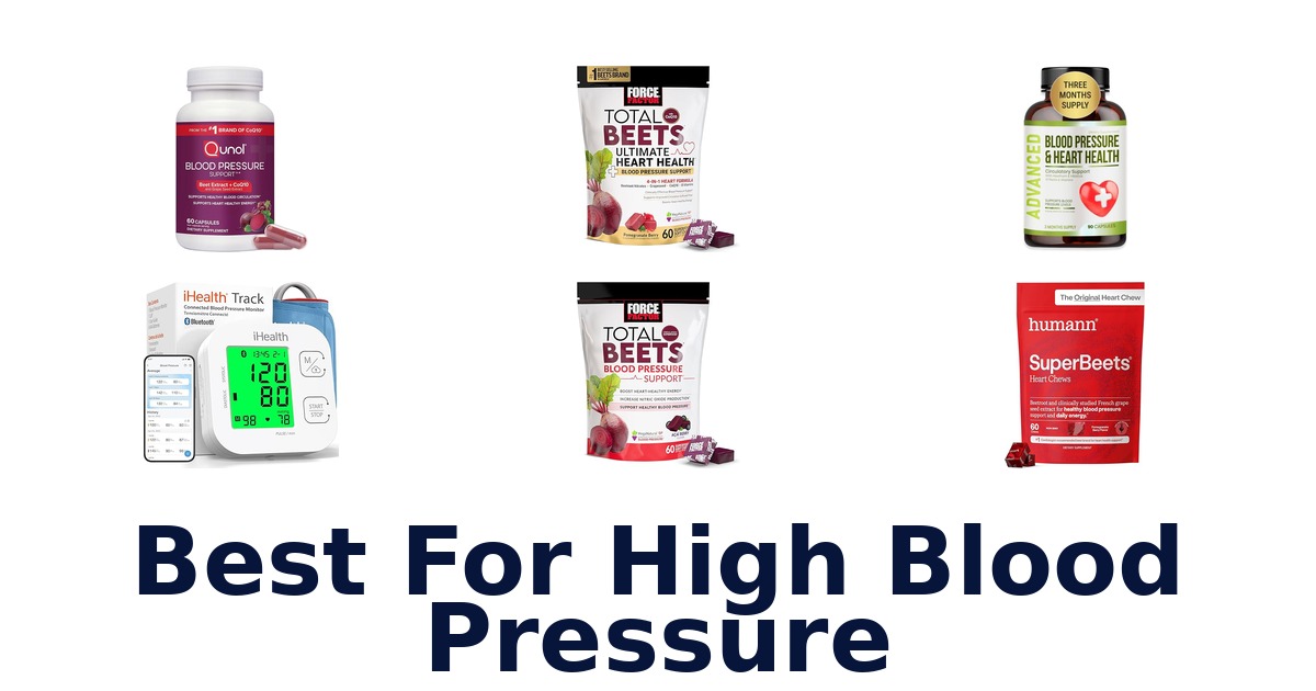 best for high blood pressure