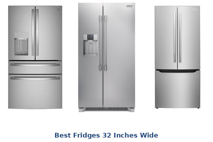 best fridges 32 inches wide