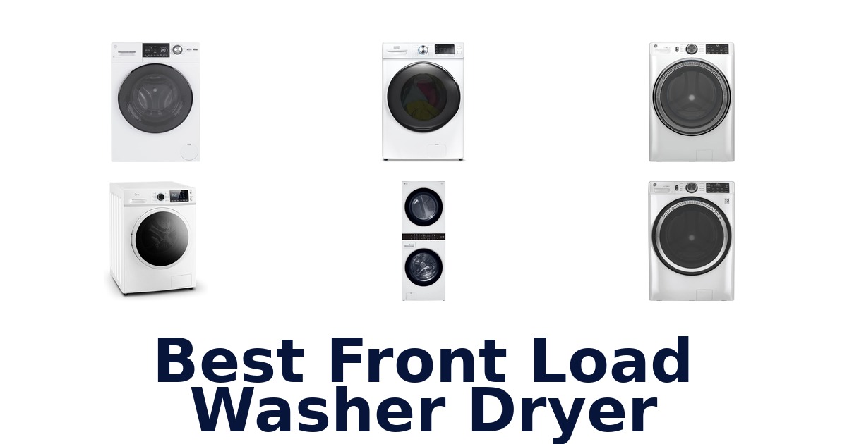 best front load washer dryer
