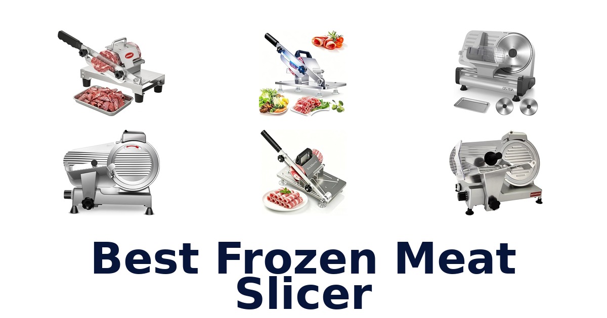 best frozen meat slicer