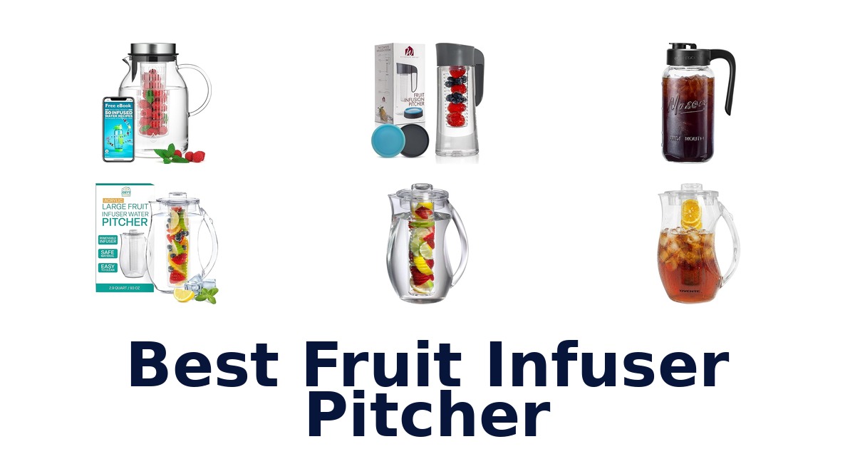 best fruit infuser pitcher