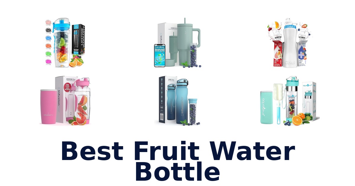 best fruit water bottle