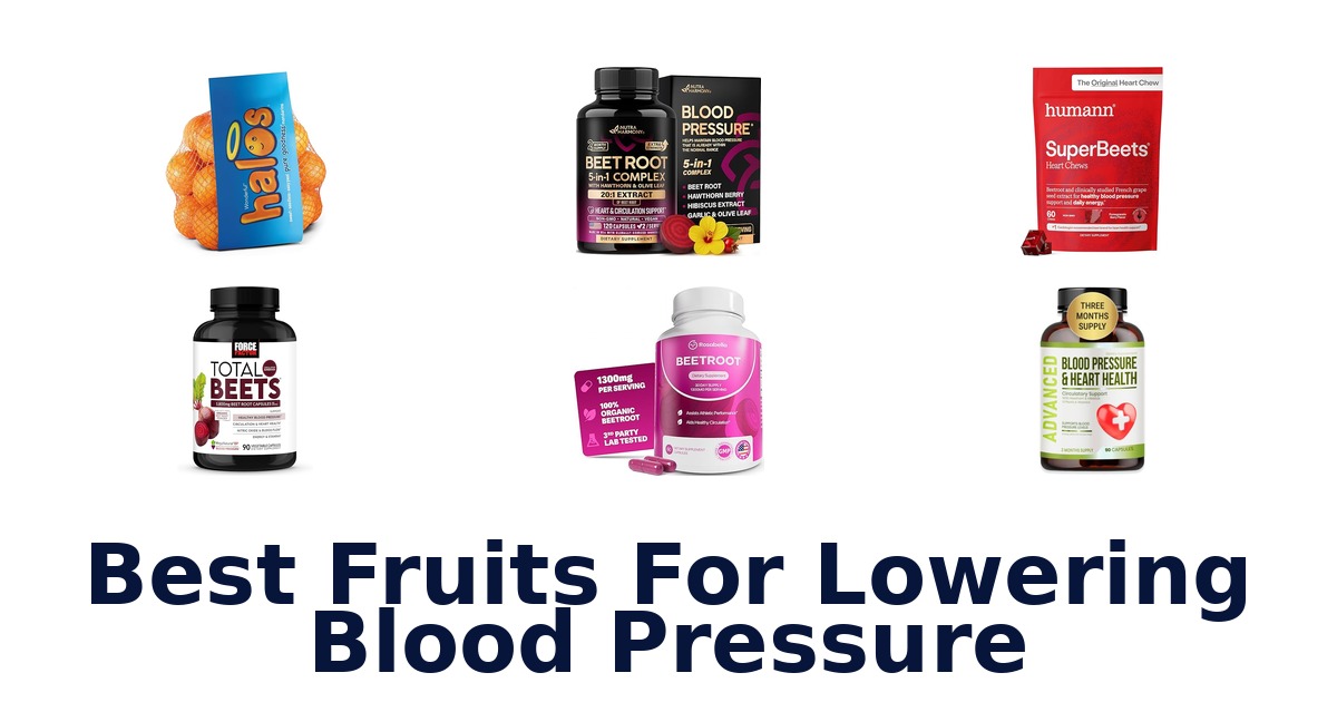 best fruits for lowering blood pressure