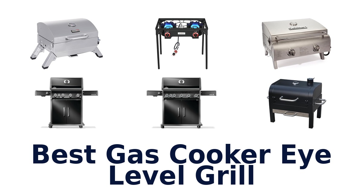 best gas cooker eye level grill