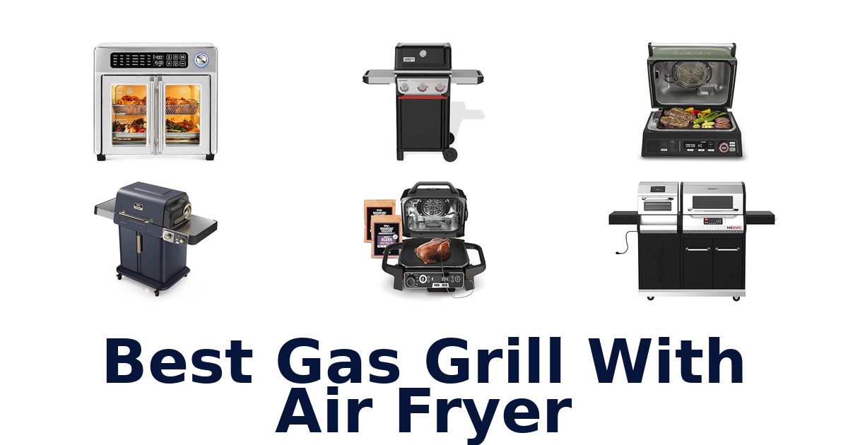 best gas grill with air fryer