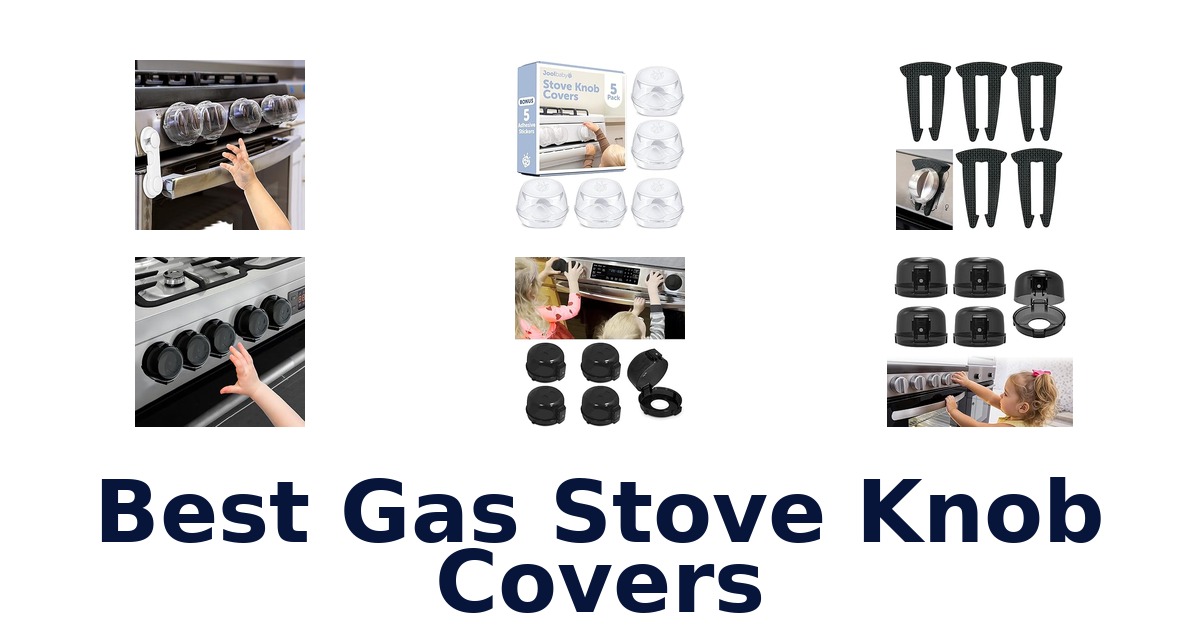 best gas stove knob covers