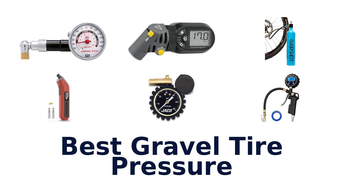 best gravel tire pressure