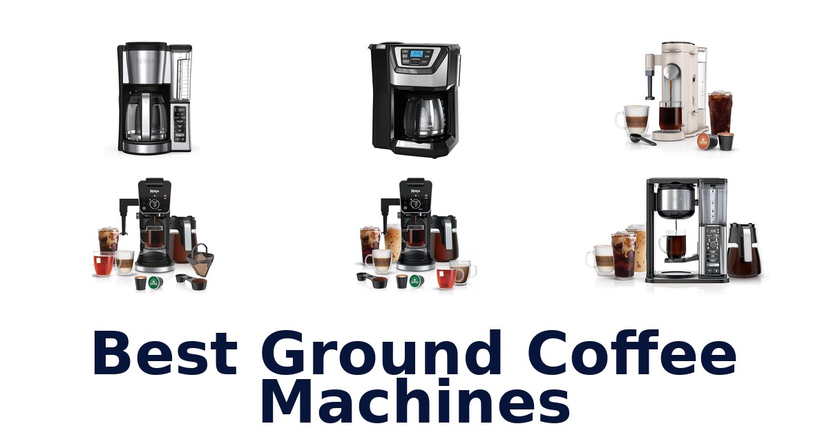 best ground coffee machines
