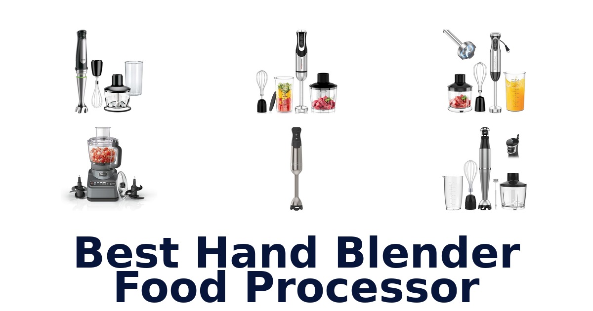 best hand blender food processor