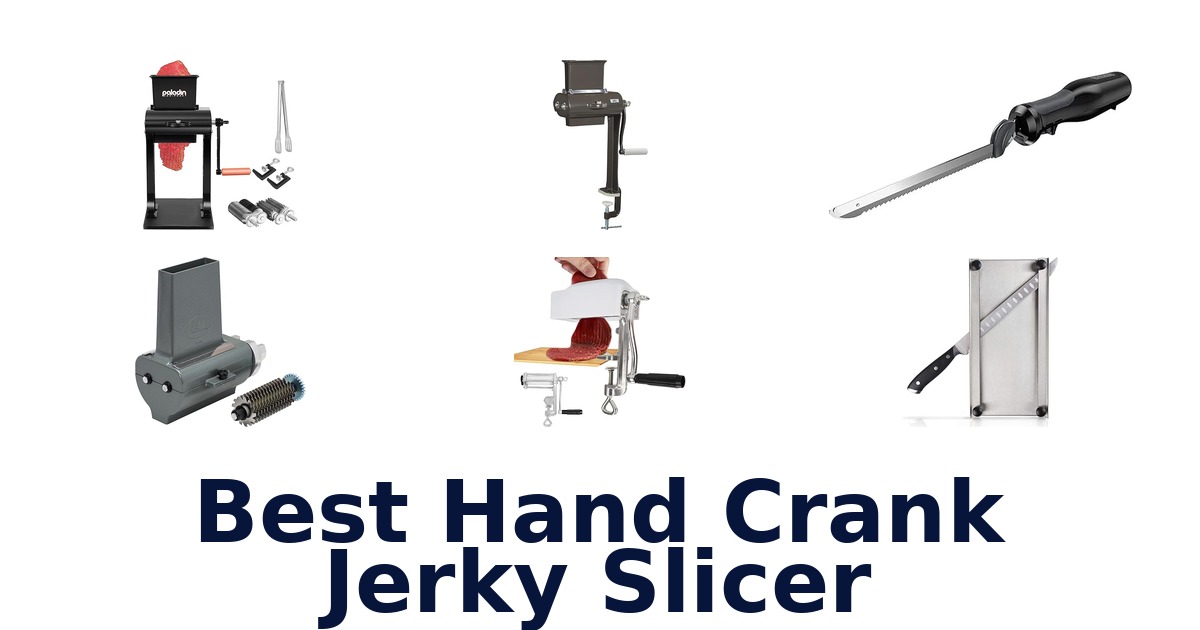 best hand crank jerky slicer