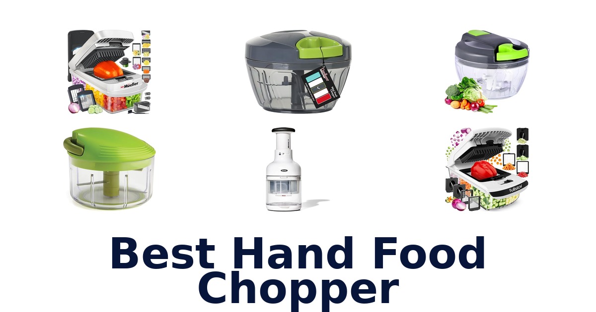 best hand food chopper