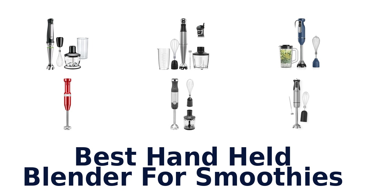 best hand held blender for smoothies