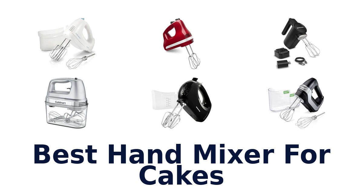 best hand mixer for cakes