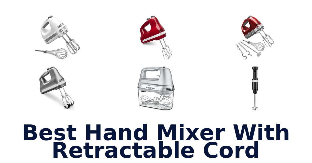 best hand mixer with retractable cord