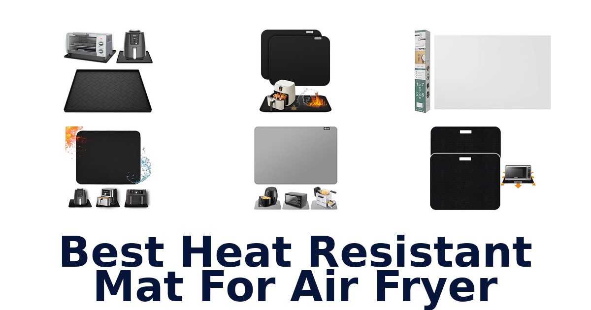 best heat resistant mat for air fryer