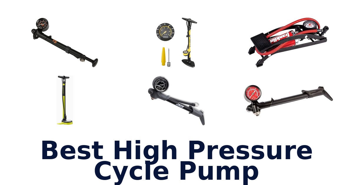 best high pressure cycle pump