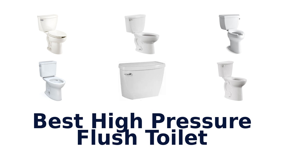 best high pressure flush toilet