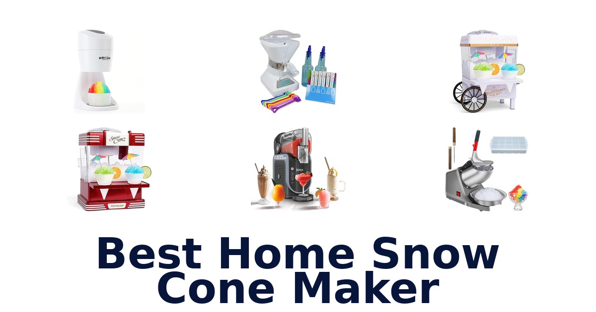 best home snow cone maker