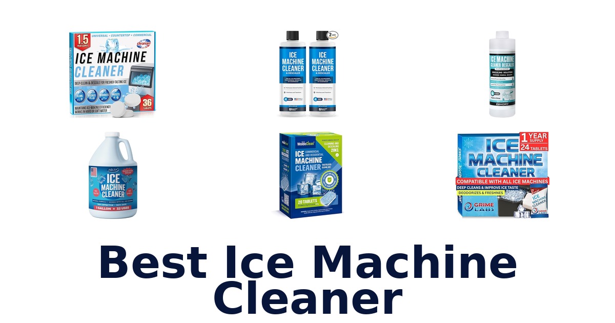 best ice machine cleaner