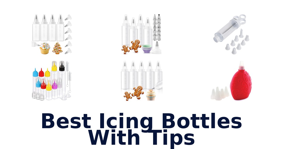 best icing bottles with tips