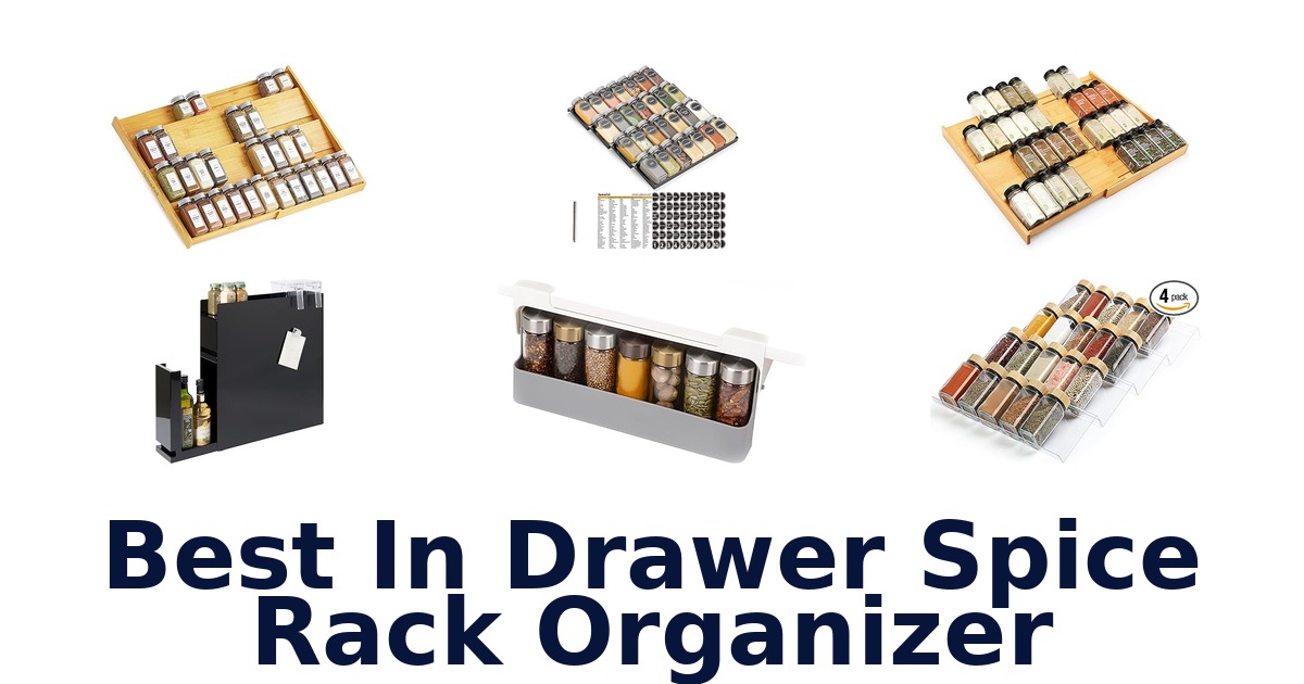 best in drawer spice rack organizer
