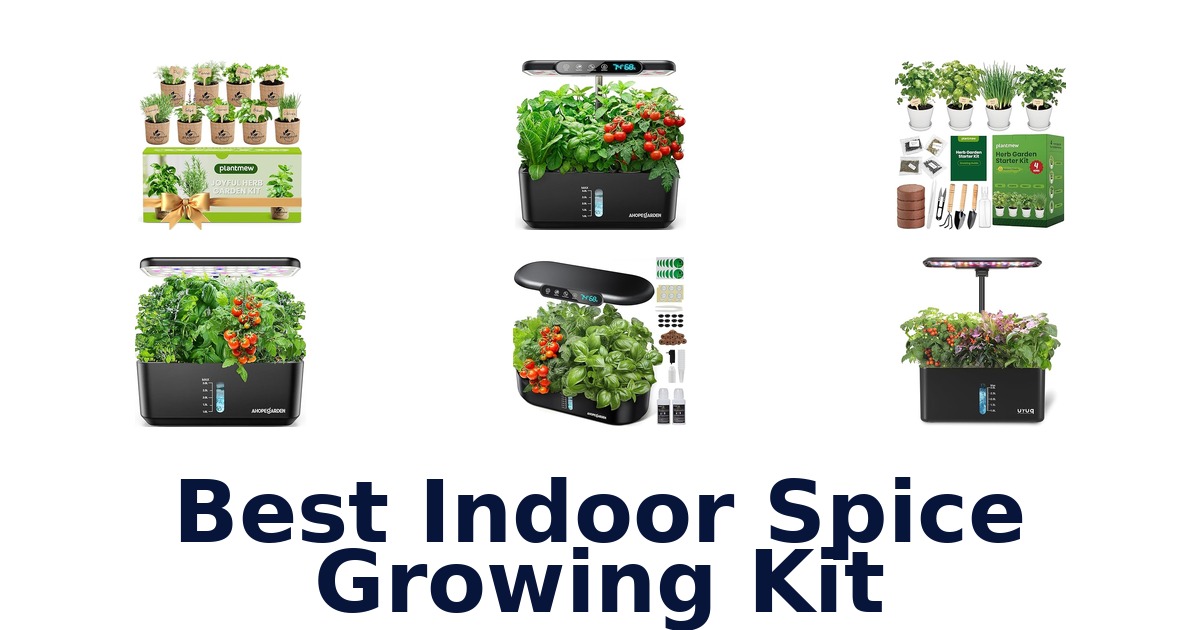 best indoor spice growing kit