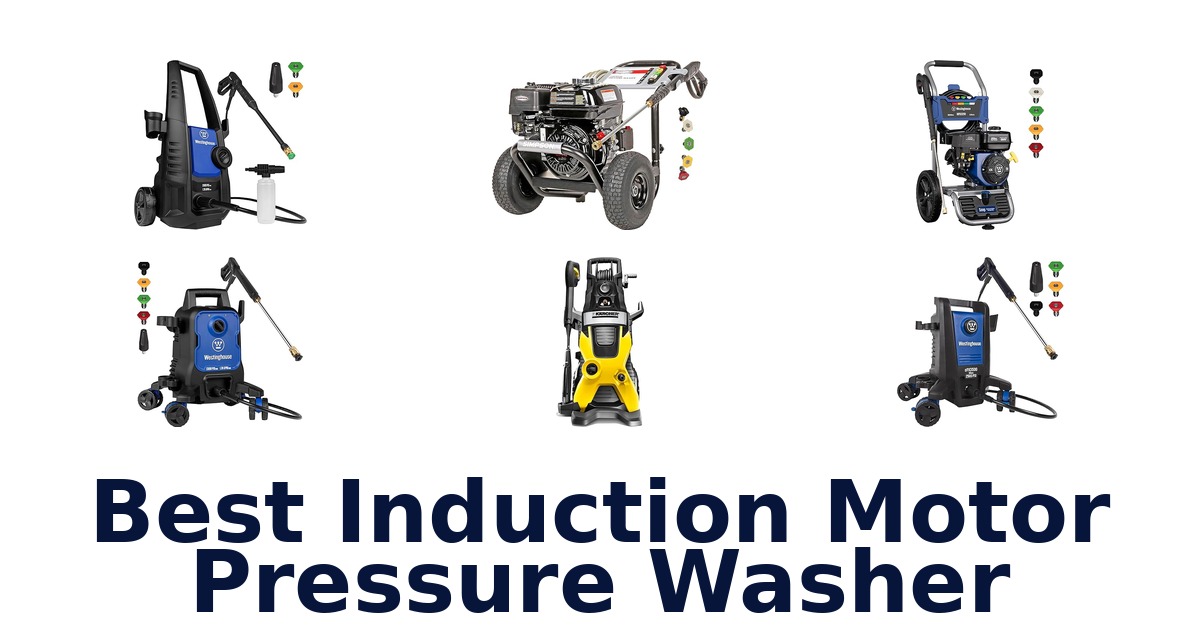 best induction motor pressure washer