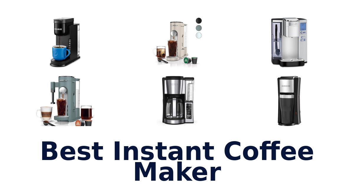 best instant coffee maker