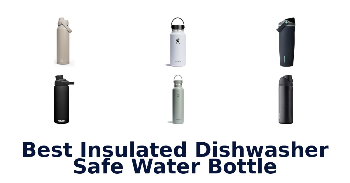 best insulated dishwasher safe water bottle