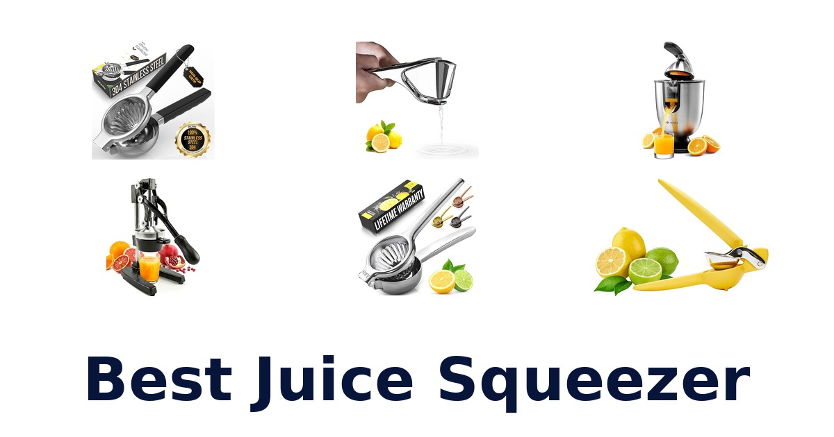 best juice squeezer
