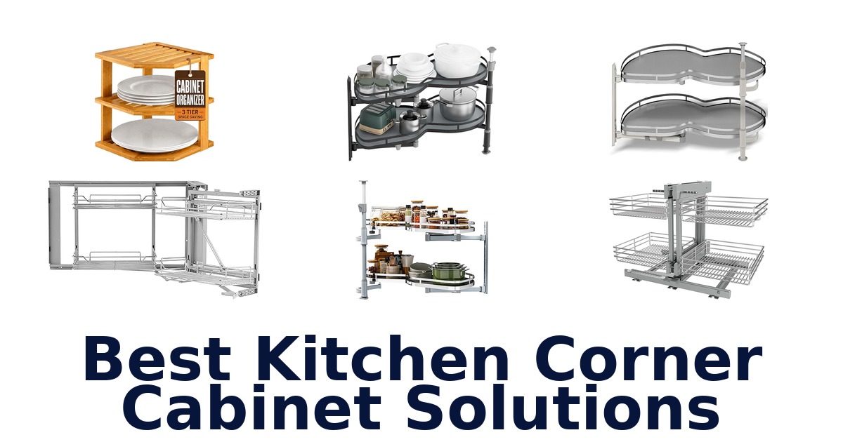 best kitchen corner cabinet solutions