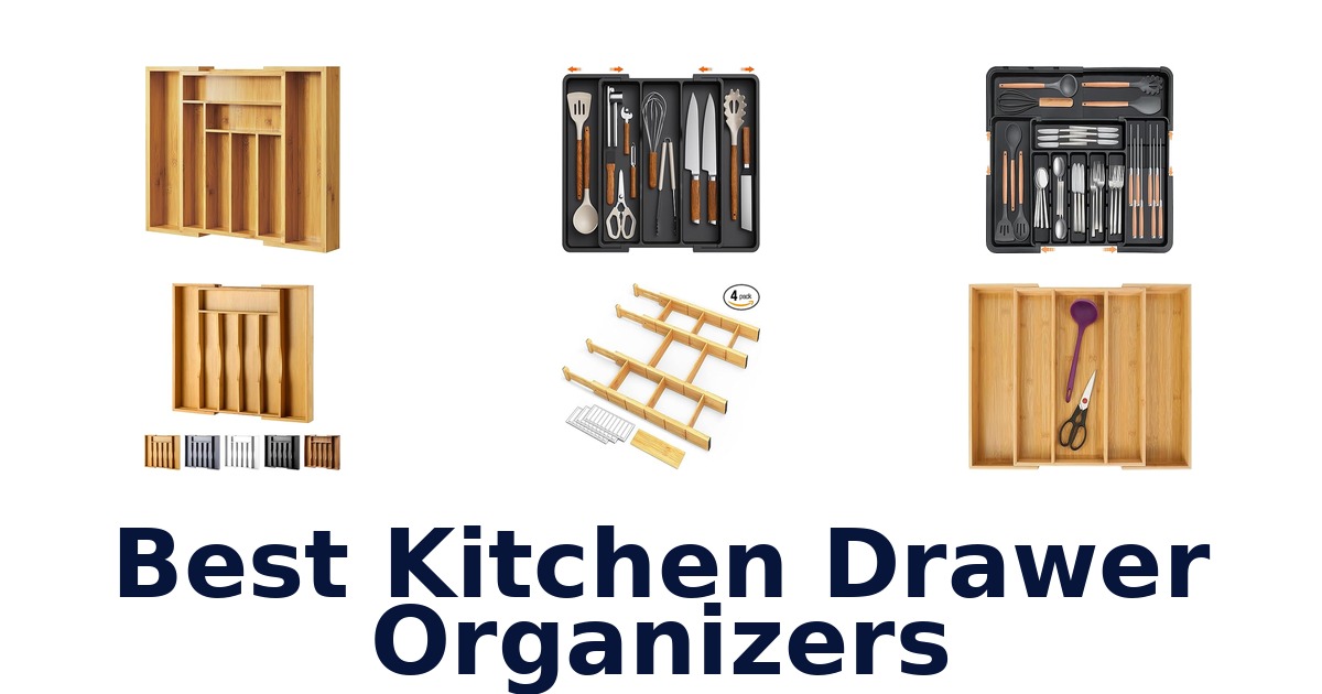 best kitchen drawer organizers