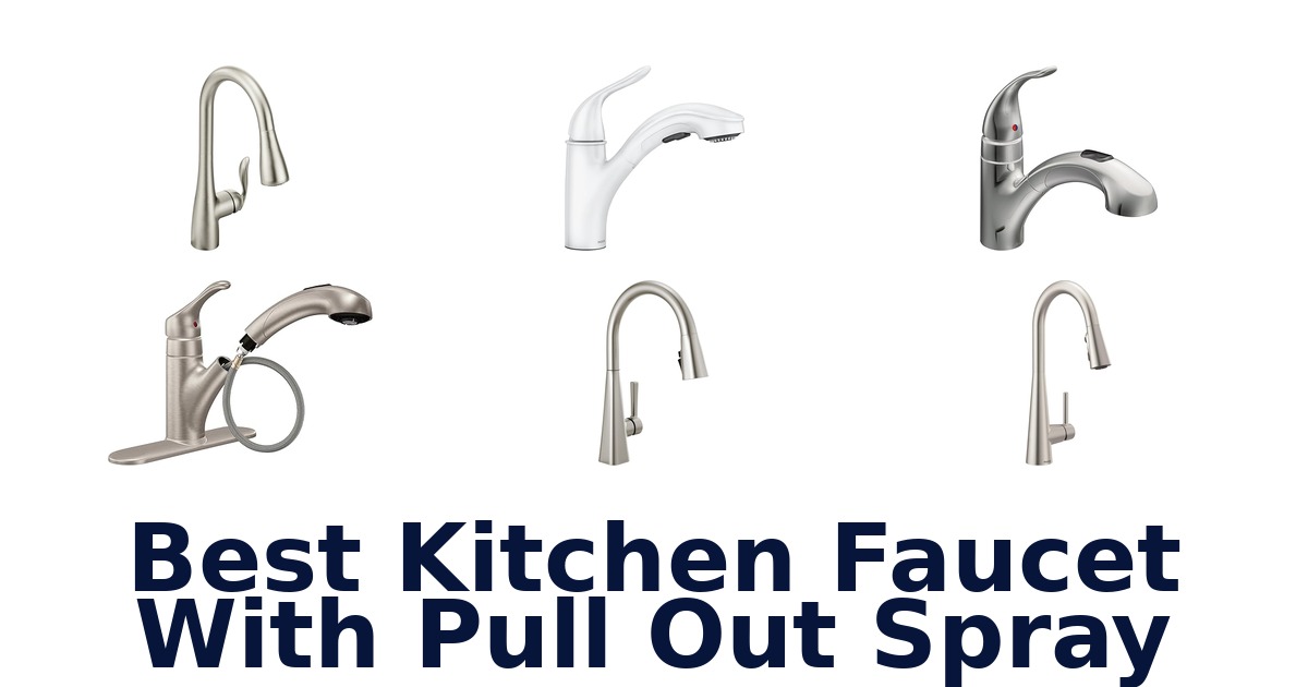 best kitchen faucet with pull out spray
