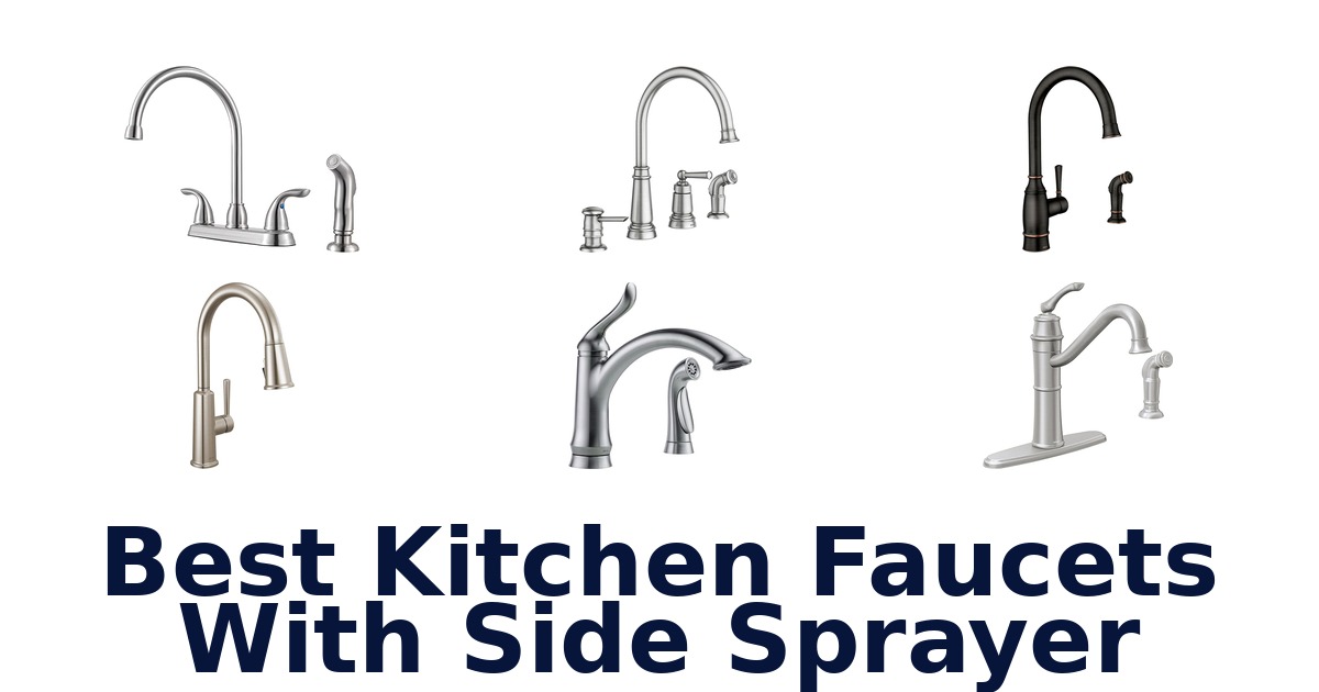 best kitchen faucets with side sprayer