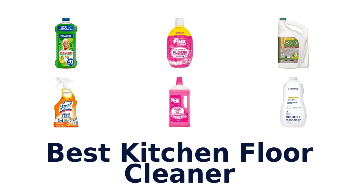 best kitchen floor cleaner