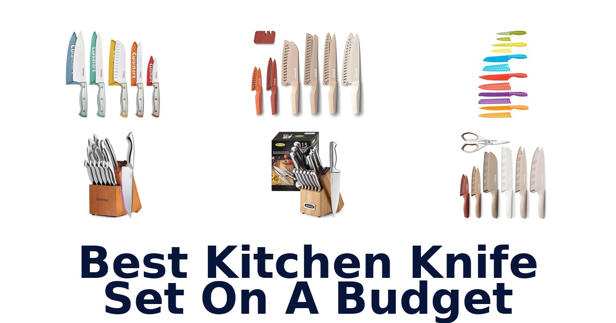 best kitchen knife set on a budget