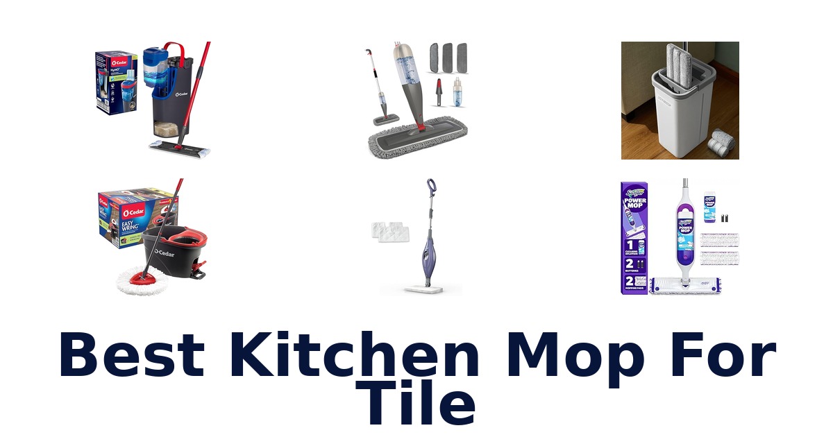 best kitchen mop for tile