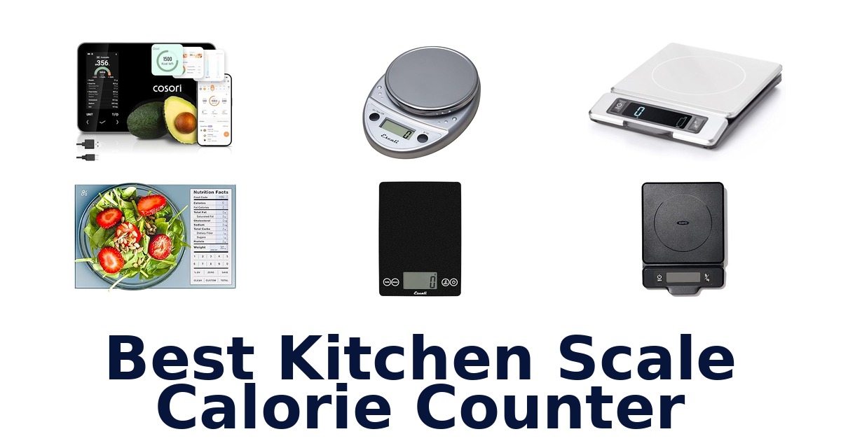best kitchen scale calorie counter