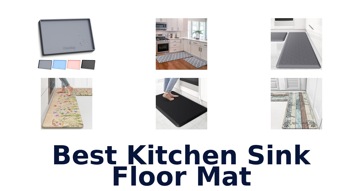best kitchen sink floor mat