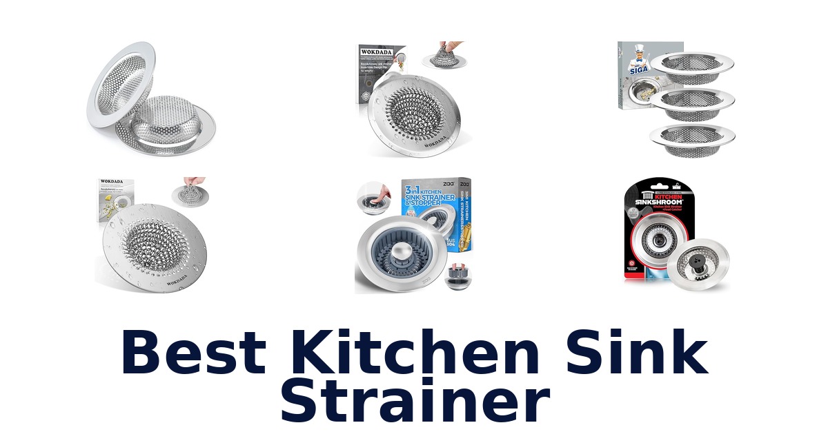 best kitchen sink strainer