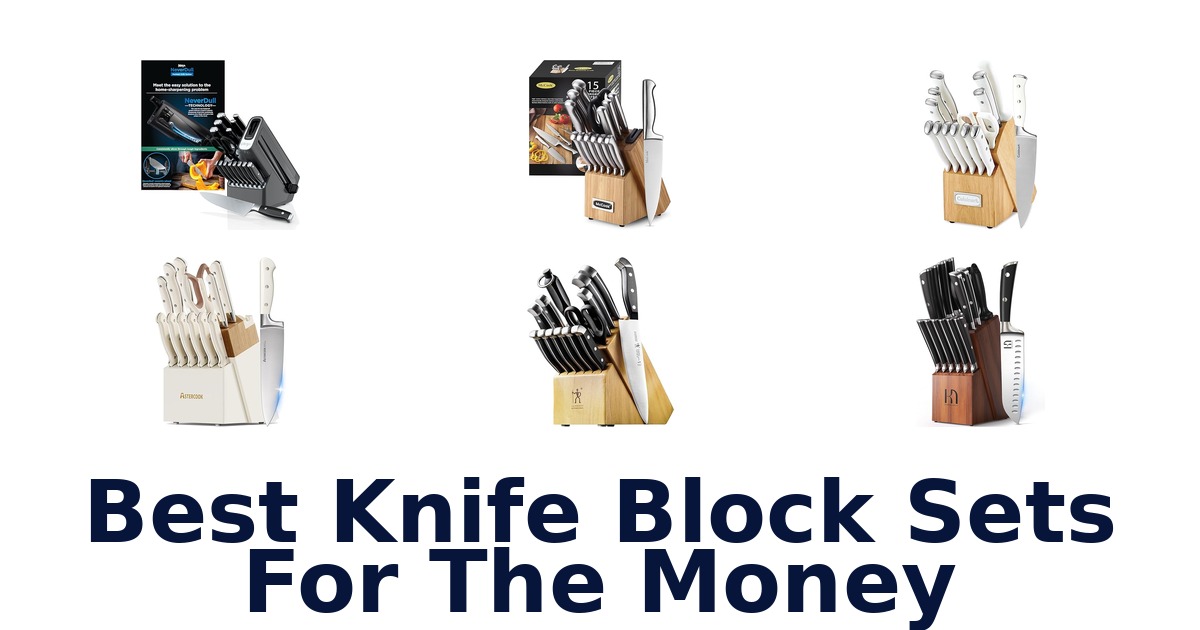 best knife block sets for the money
