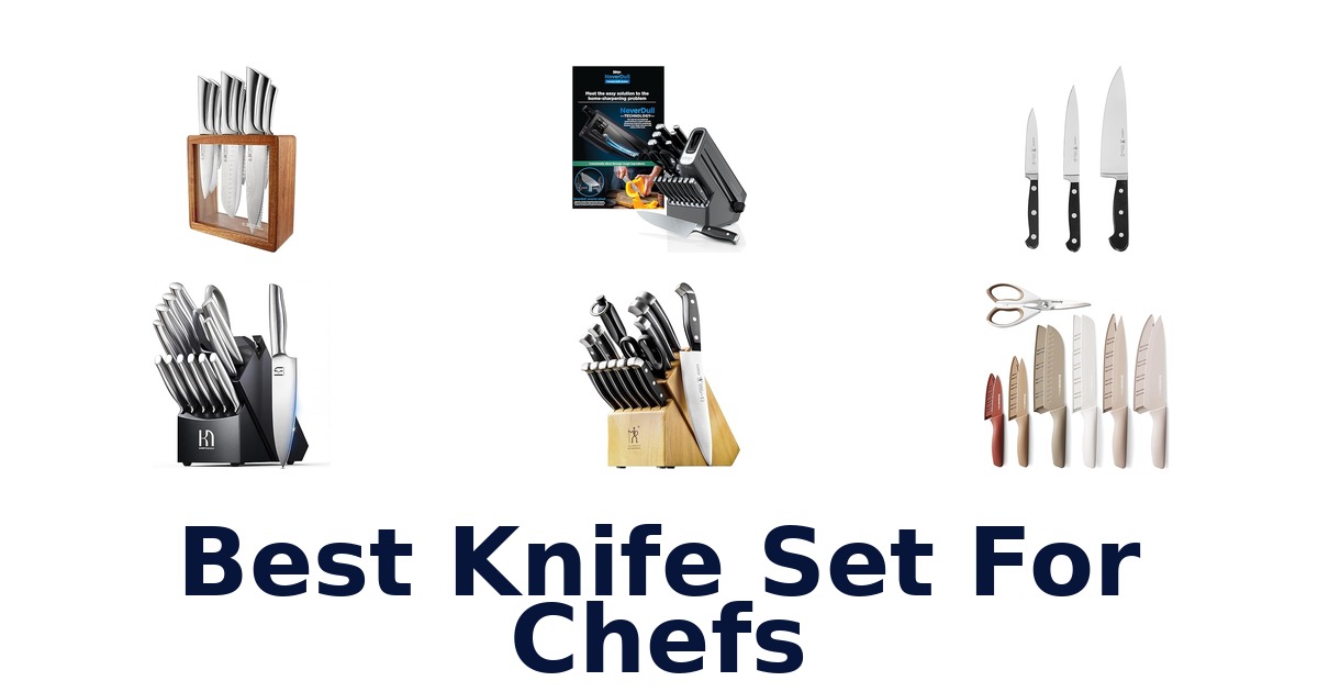 best knife set for chefs