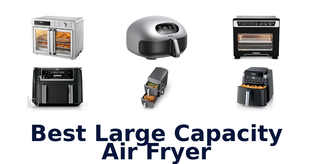 best large capacity air fryer