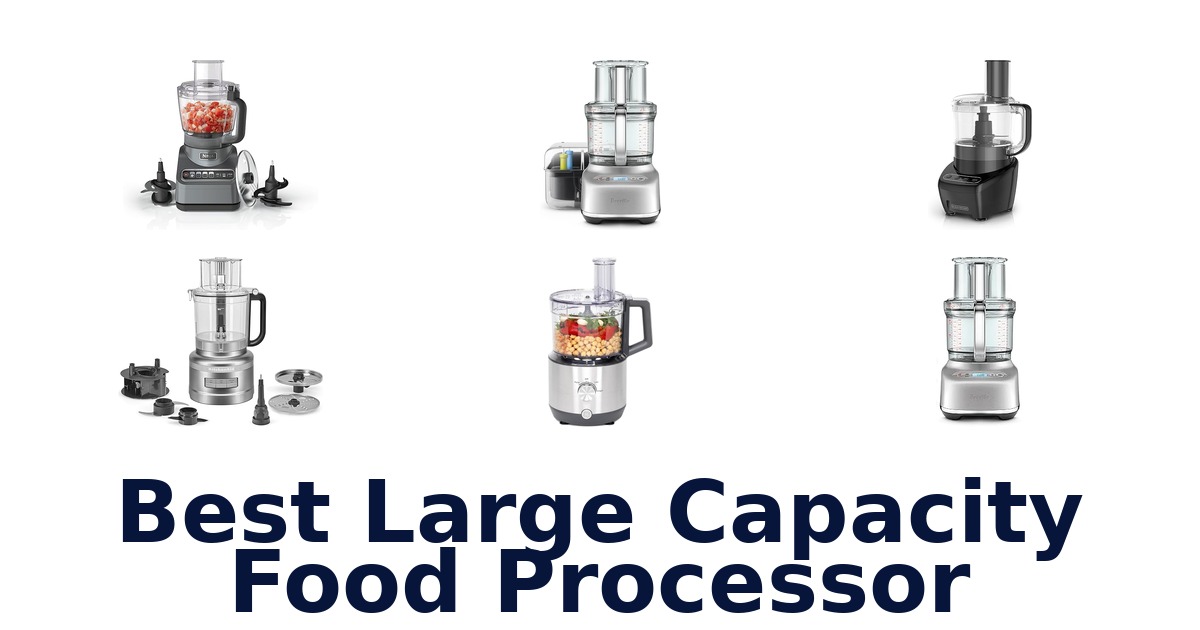 best large capacity food processor