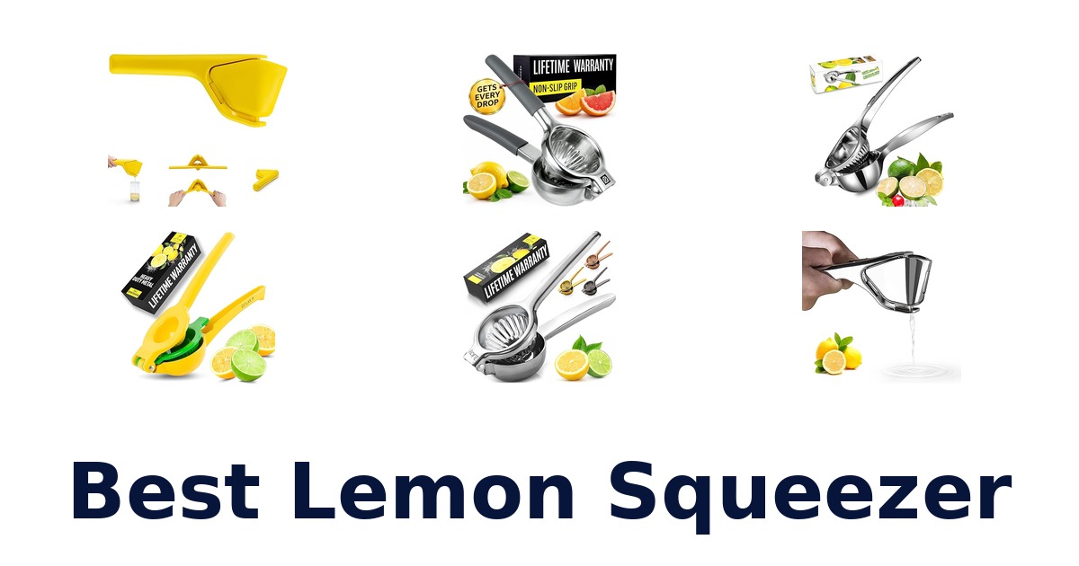 best lemon squeezer