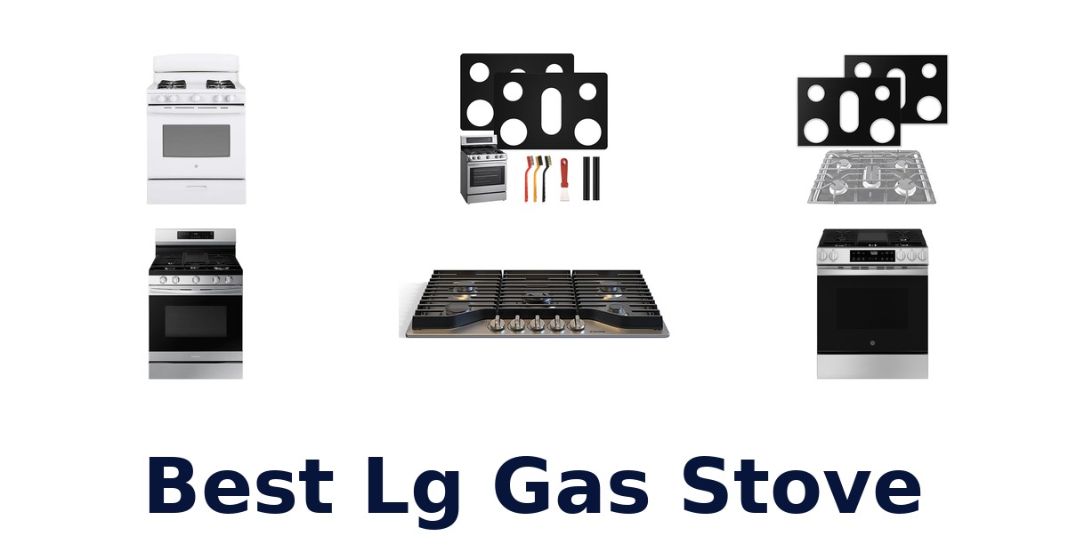 best lg gas stove